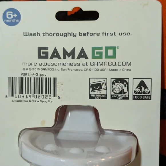 Gama Go Rise & Shine Sippy Cup, Vampire Pacifier And Raspberry Pacifier Bundle - Picture 11 of 12